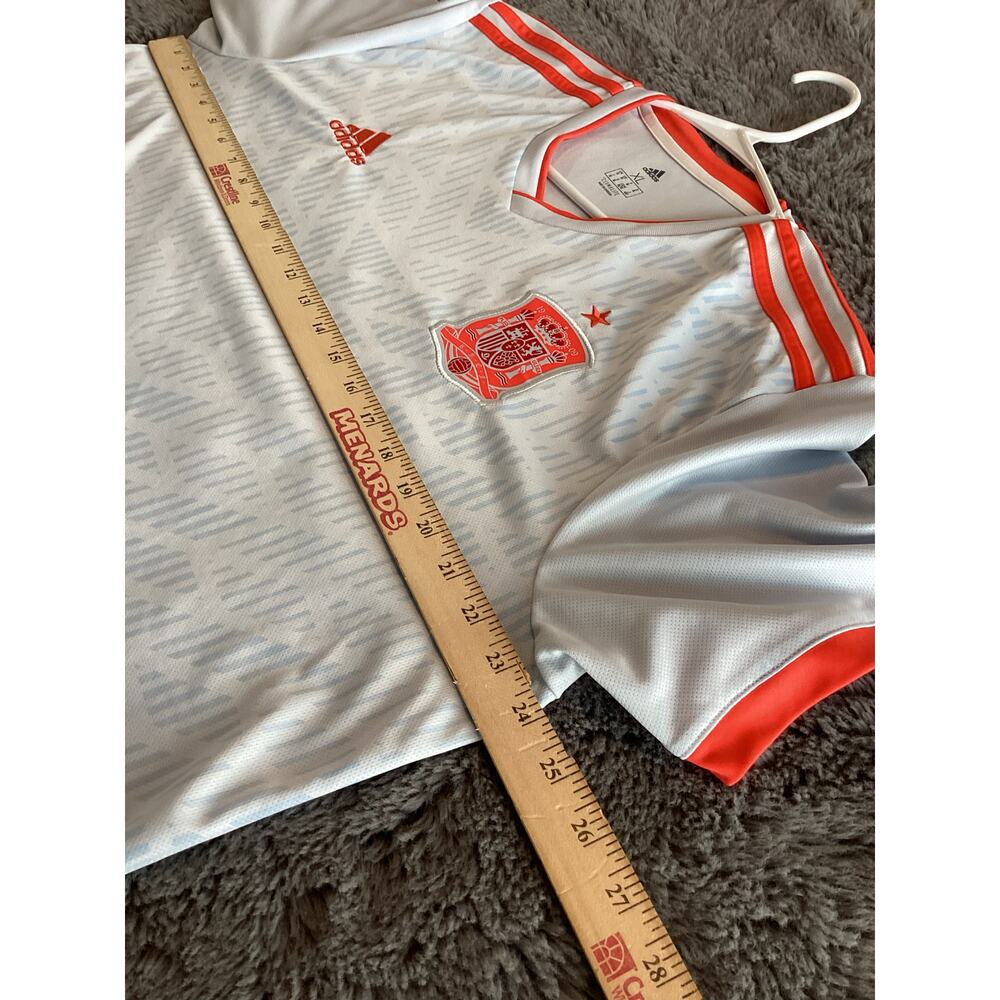 Adidas Men's Blue‎ Spain 2018 World Cup Jersey XL Climalite Soccer Shirt - Picture 8 of 10